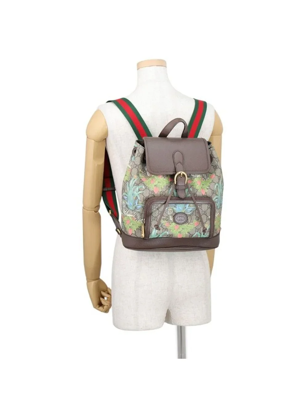 Gucci Backpack Tiger GG Supreme